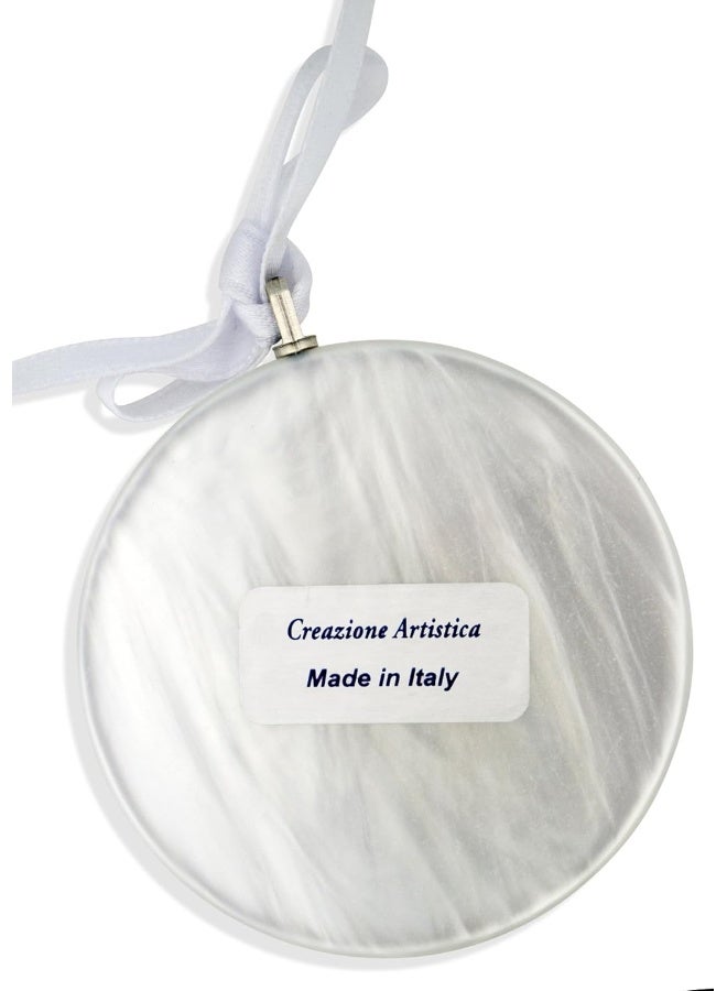VENERARE Silver-Plated Guardian Angel Crib Medal by Venerare - Image 4